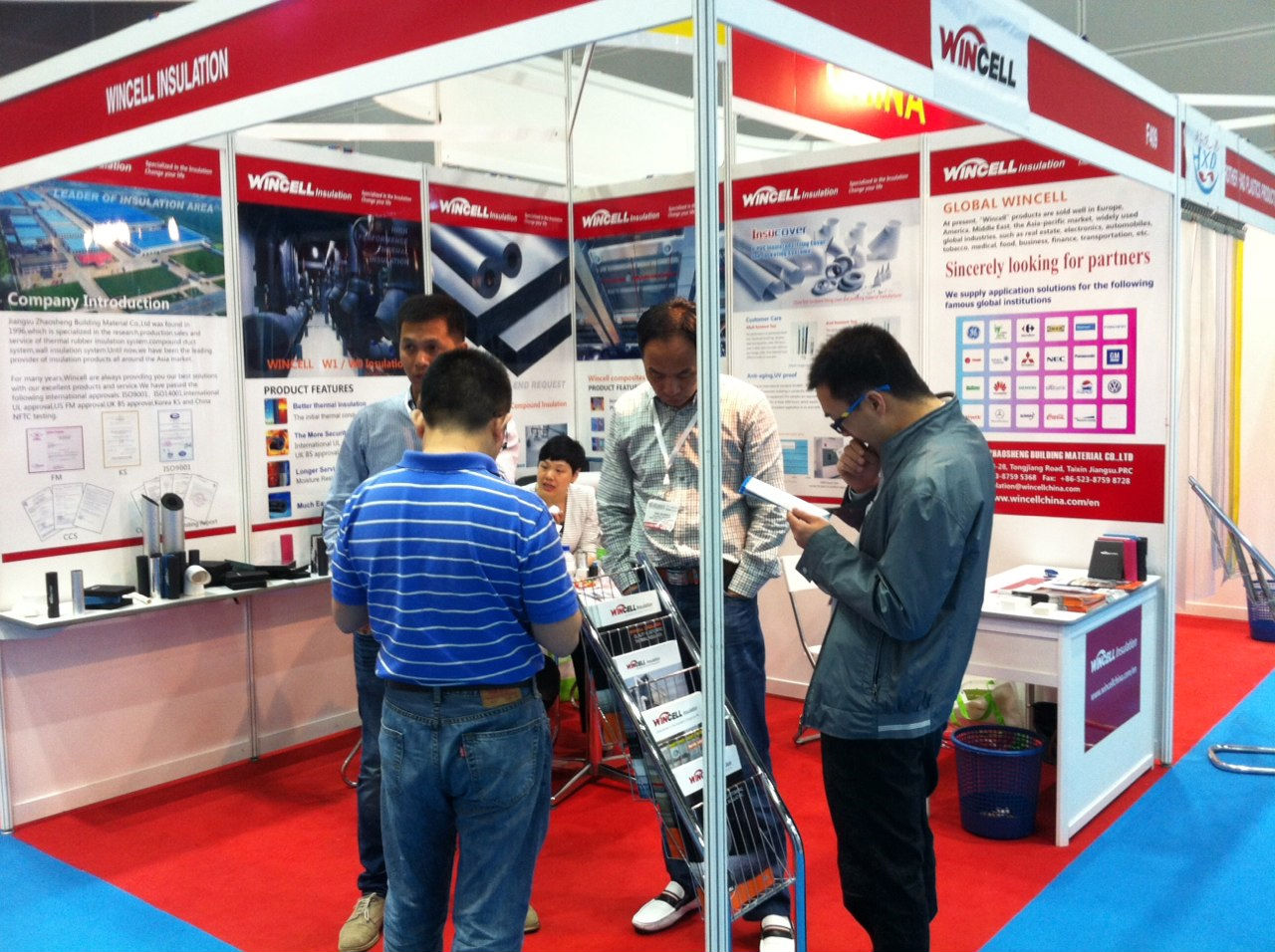 Wincell橡塑參與馬來西亞國際制冷、通風及空調展覽會